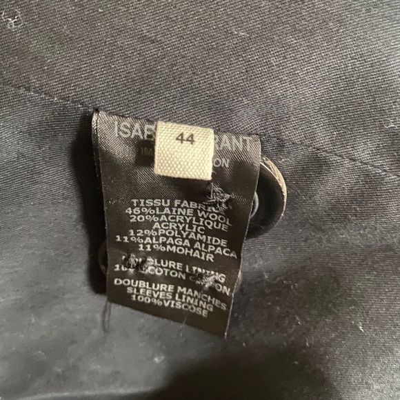 Isabel Marant Étoile Wool Jacket Coat - Picture 4 of 6